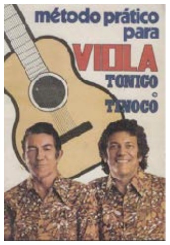 Capa do Método prático para viola, de Tonico e Tinoco